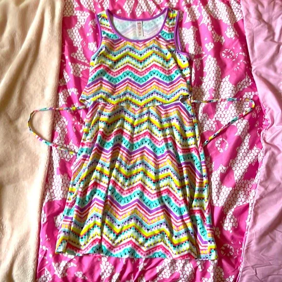 Justice Girls Colorful Summer Dress